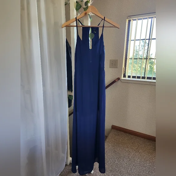 Forever 21 | Dresses | Forever 2 Floor Length Side Cutout Dress | Poshmark